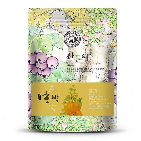 국산 늙은 호박분말 가루 500g, 1개