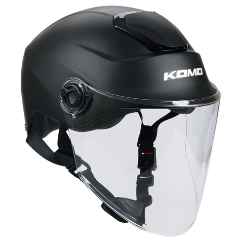 코모 KOMO 반모 508 여름헬멧, 무광그레이