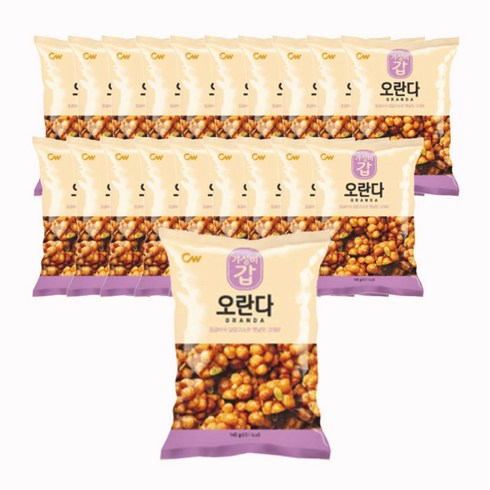 청우식품 오란다, 115g, 24개