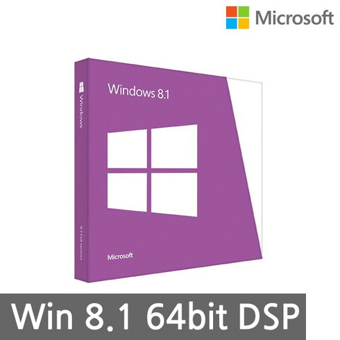 마이크로소프트 Windows 8.1 (DSP 영문 64bit), 선택하세요