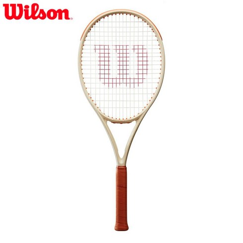 롤랑가로스2024 - Wilson 윌슨 2024 롤랑가로스 클래시 100 V2 테니스 라켓 WR150711, 단일 옵션