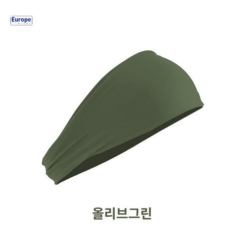 후드 다이빙헤어밴드 프리다이빙 스킨스쿠버 스포츠, 올리브 그린