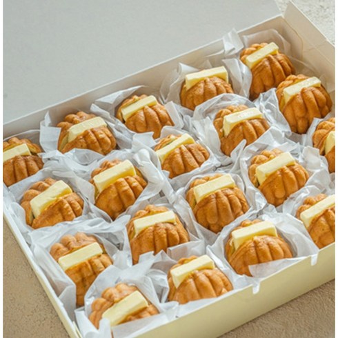 고소한 앙버터호두과자 누텔라 호도과자 택배 답례품 추천 팥앙금 20개입, 480g, 1세트