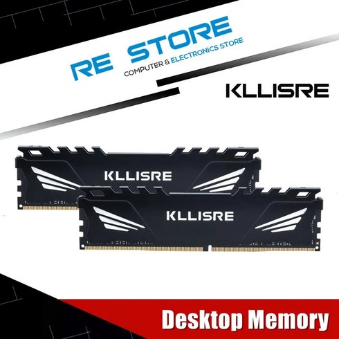 DDR316G 램 16기가 DDR3 Kllisre RAM DDR4 8GB 16GB 메모리 2666MHz 3200MHz 데스크탑 디밍 높은 호환, DDR4 8GB 2666 X 4PCS