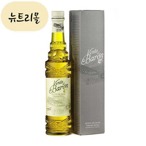 [해외] 벤타 델 바론 엑스트라버진 올리브오일 500ml 뉴트리몰 유럽직송, 1개
