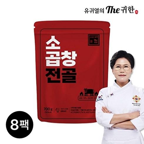 유귀열 The귀한 소곱창전골 700g x 8팩, 없음