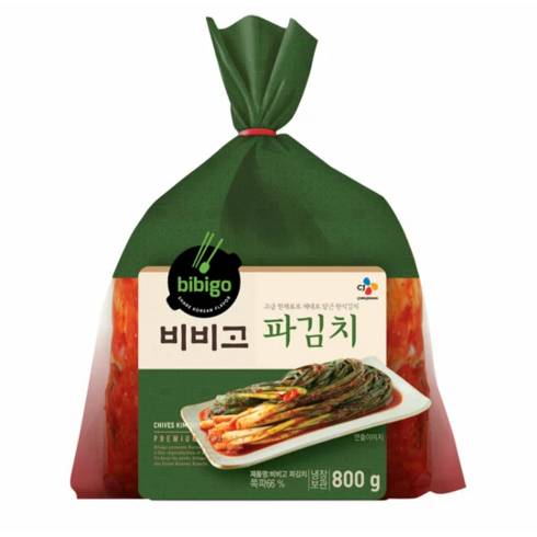 비비고파김치 - 비비고 파김치 800g 1팩, 1개