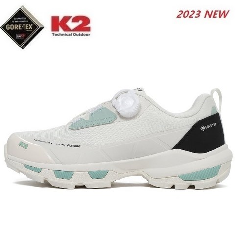 K2 케이투 23년 신상품 남여공용 고어텍스 워킹화 트레킹 하이킹화 등산화 플라이하이크 퓨어 FUS23G14-G2 (MINT)