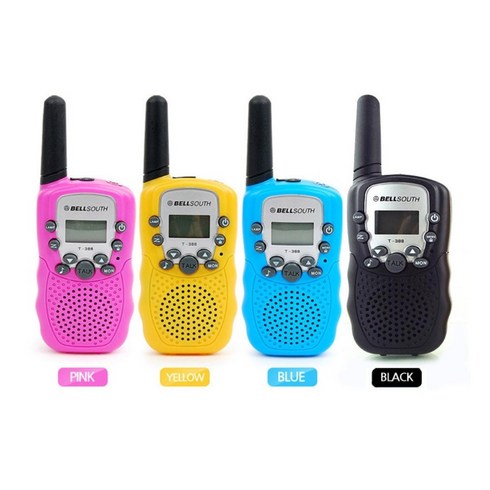 쵸미앤세븐 생활무전기 walkie-talkie 2p, 핑크, 2개