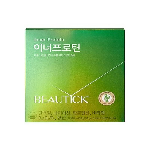 GNC [동원][AK백화점] 뷰틱 이너프로틴(35gx14포), 490g, 1개