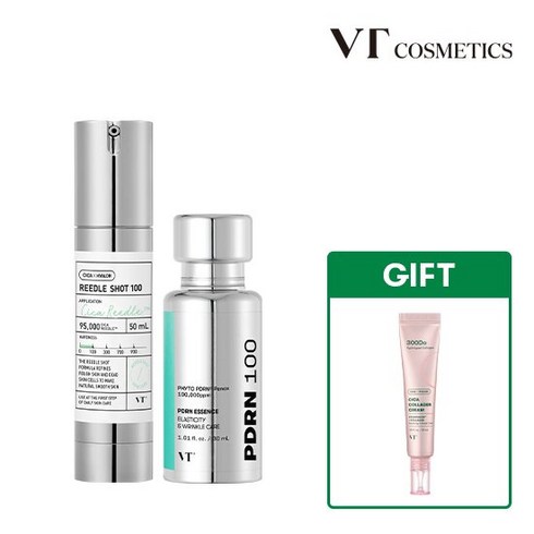 브이티 리들샷100 (50ml)*1개+PDRN에센스30ml*1개+콜라겐크림*1