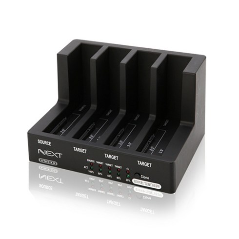 next 854dcu - NEXT 854DCU3 1:3 클론 4베이 도킹스테이션 USB3.0