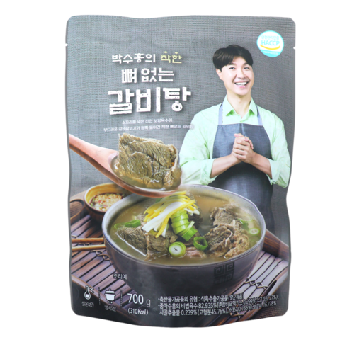 박수홍뼈없는갈비탕 - 박수홍 착한 뼈없는 갈비탕 700g x 10봉, 10개