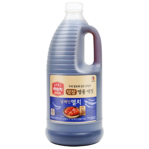 하선정멸치액젓 - (상온)하선정 명품멸치액젓 멸치액젓, 3kg, 1개