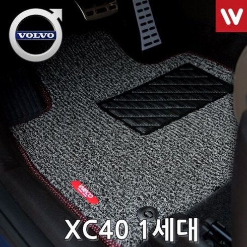 바닥매트 볼보 XC40 1세대 18년부터 4P, 1개