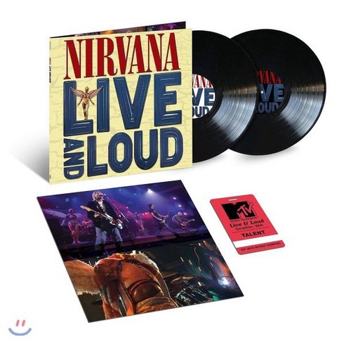 [LP] Nirvana (너바나) - Live And Loud [2LP]