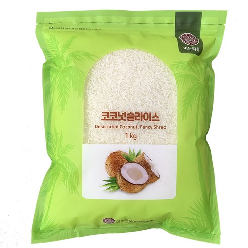 이든타운 코코넛슬라이스, 1kg, 1개