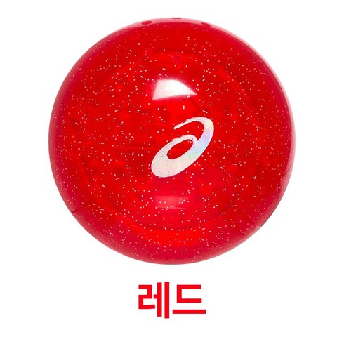 24년 신형 아식스 파크골프 공 X-LABO 3283A257, 레드, 1개