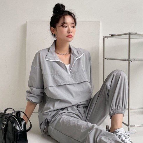 2023년 가성비 최고 디미토아노락 - 디센도 남녀공용 바람막이 아노락 상하의 세트