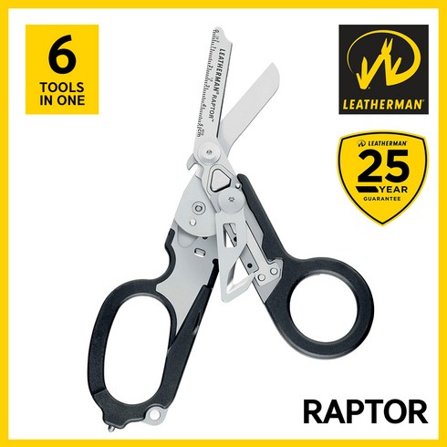 Leatherman 레더맨 공식수입정품 RAPTOR 랩터 멀티툴 다용도툴 가위 EDC (25년 무상 A/S), 1개