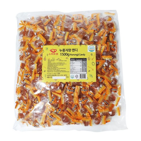 2023년 가성비 최고 수제캔디 - 스위트영 누룽지향 캔디 1500g, 1개