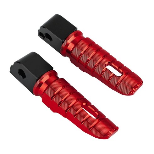 혼다 용 CB125R CB 125 R 2018-2021 2022 2023 오토바이 CNC 뒷좌석 승객 발판 발판 발판 페그 페달, 빨간색