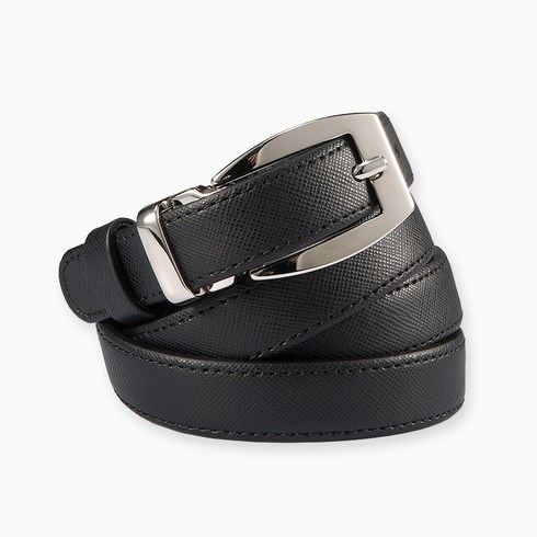 이태리 직수입 여성용 사피아노 블랙 여성가죽벨트