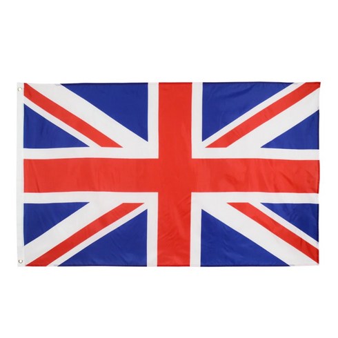 영국 국기 90x60cm 150x90cm 대형 유니언잭 flag uk 잉글랜드 유럽 인테리어용 국기담요 국기타올, 1개