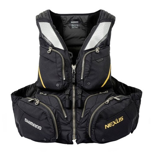 2023년 가성비 최고 시마노구명조끼 - 윤성정품 시마노 구명복 VF-120W 넥서스 플로팅 구명조끼 블랙 바다 레져 낚시조끼, 블랙 XL