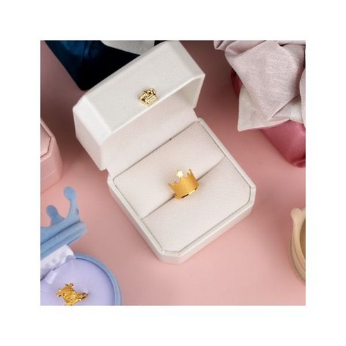 순금 24k 별왕관 돌반지 3.75g 무료각인 아이돌반지 첫돌반지 백일반지 이름 종로