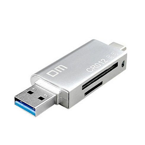 cr0005kr - 에스티원테크 CR012 C타입 OTG USB 3.0 멀티리더기 휴대폰 블랙박스 호환, 1개