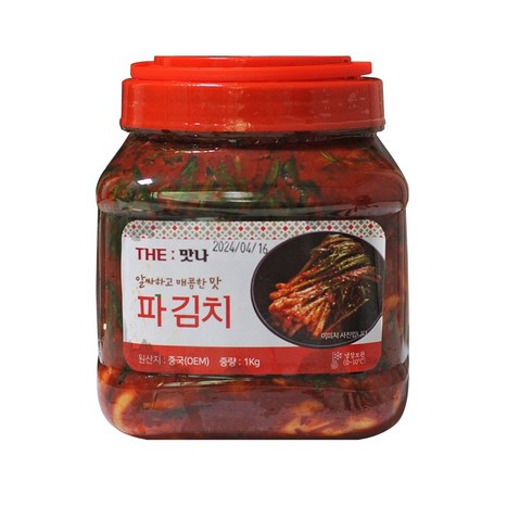 파김치 - 하나김치 알싸하고 매콤한 파김치, 1kg, 1개