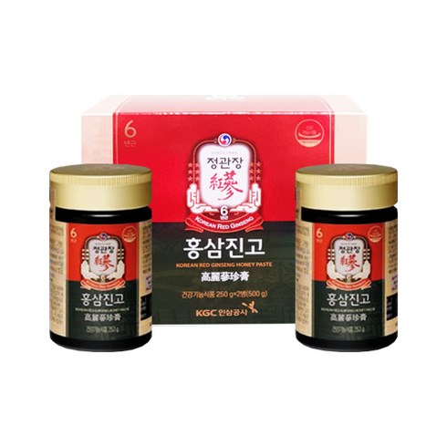 홍삼진액 - 정관장 홍삼 정옥고 250g 2병 + 정품 쇼핑백, 1세트