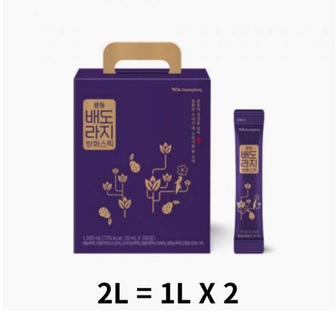 광동 배도라지 쌍화 스틱 100포, 2L, 1개