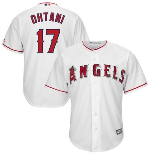 LA 에인절스 오타니 쇼헤이 유니폼 야구 셔츠 해외 XL 레드