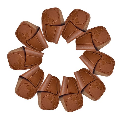 2023년 가성비 최고 타이틀리스트아이언커버 - 2023년 프리미엄 골프 아이언커버 골프채 웨지 케이스 10p 세트, 세트C