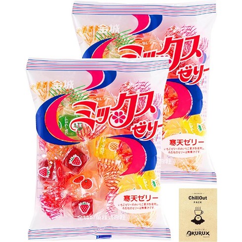 킨죠젤리 과일 믹스 일본 과자 직구 125g 2봉