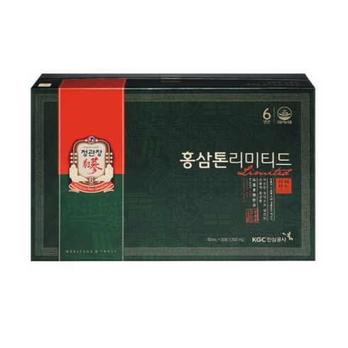 정관장 홍삼톤 리미티드 (50MLX30포 ), 30개, 50ml