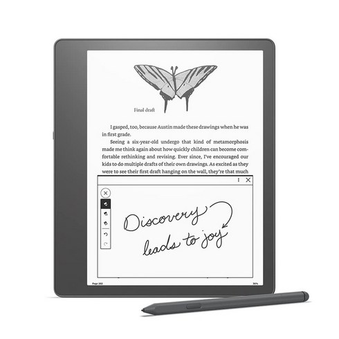 킨들 - [New] Kindle Scribe 킨들 스크라이브 (64GB) 10.2 인치 디스플레이 Kindle 사상 최초의 필기 입력 기능 탑재 프리미엄 펜 첨부