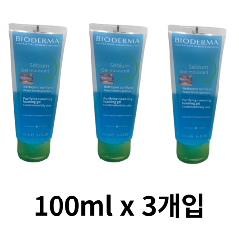 바이오더마 세비엄 무쌍 클렌징젤, 300ml, 2개