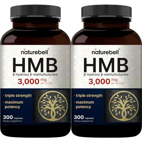 hmb-3000 - NatureBell 네이처벨 HMB 3000mg 300캡슐 2병, 2개