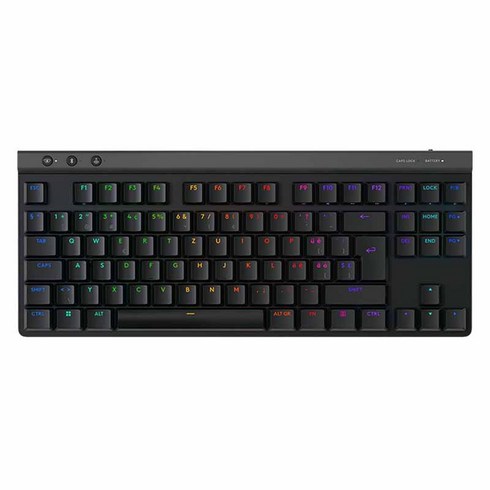 g515 - 로지텍 G515 라이트스피드 TKL 무선 기계식 게이밍 키보드, 블랙, 택타일축