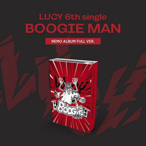 lp루시 - [LUCY] 루시 싱글6집 Boogie Man (NEMO ALBUM FULL VER.) / TAG LP+스티커+오피셜포토카드+셀피포토카드(개인)+셀피포토카드(유닛) / CD아님