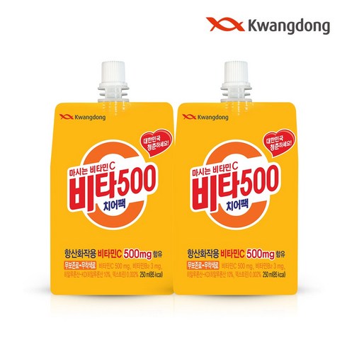 광동제약 비타500 치어팩, 250ml, 20개