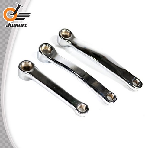 2023년 가성비 최고 크랭크사스콰치 - 자전거 스틸 크랭크암 좌측 사각비비용, 블랙/170mm, 1개