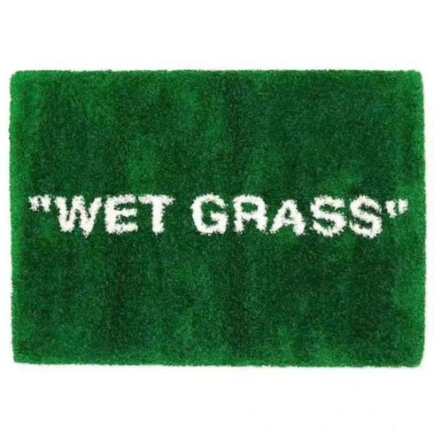 버질 아블로 - 버질아블로 콜라보 wet grass 플러시 카페트