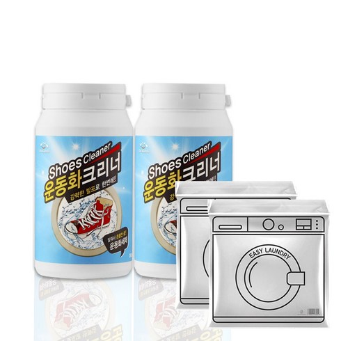 또겟 두꺼비 운동화 크리너 360g+비닐세탁기 set, 360g, 2개