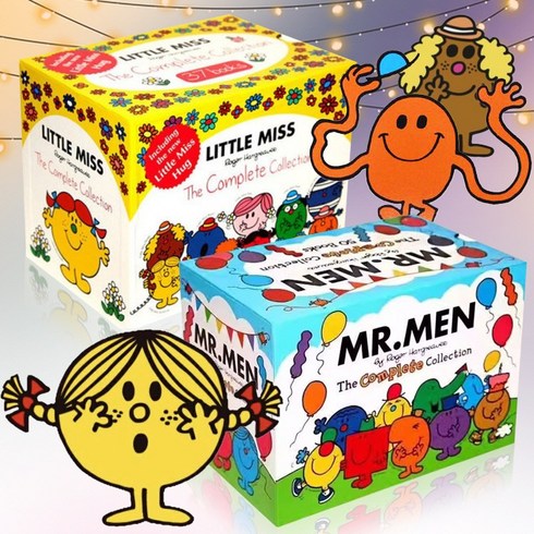 리틀팍스네이버 - [이엔제이] 국내 발송 / 미스터 맨 50권 세트+리틀 미스 37권 세트 / Mr.men+ little miss 영어원서 음원제공, 리틀 미스 37권 세트 + 미스터 맨 50권 세트