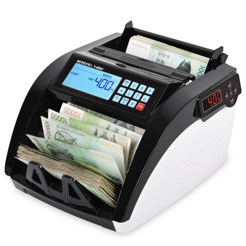 현대오피스 V-400UV 위폐감별 상품권 지폐계수기 753111EA