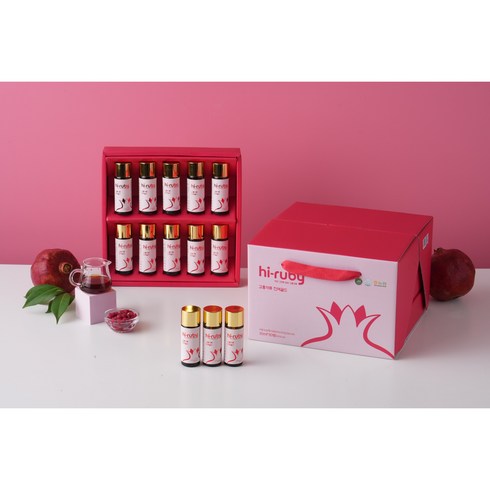 2023년 가성비 최고 고흥석류 - [고흥 국산 100%]고흥석류 진액골드 앰플 30ml 30병